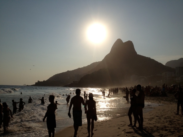 New Year's Eve on Ipanema beach in Rio
